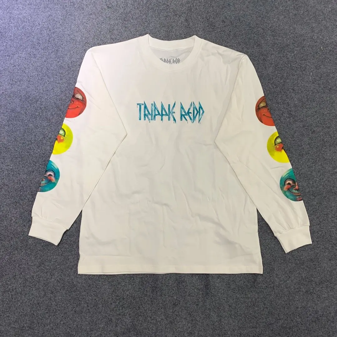 Trippie Redd футболки для мужчин и женщин с длинным рукавом Хлопок 1400 жизнь поездки ограниченная Merch уличная хип-хоп tripple redd футболки