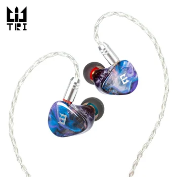 

TRI Starsea 2BA+1DD Dynamic Driver Unit HIFI In Ear Earphone Monitor Sport Headphone Noise Cancelling Earbuds TRI I3 Starlight