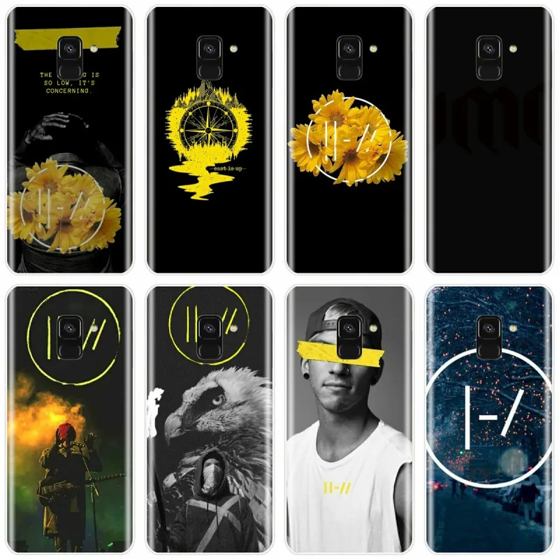 Twenty One Pilots 21 пилота крышка ТПУ чехол для телефона samsung Galaxy A5 A7 A8 2015 A3 2016 2017 A9 2018 |
