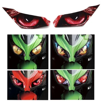 

Motorcycle Headlight Protection Sticker Fairing Headlight Sticker Guard Sticker for Kawasaki Ninja250 300