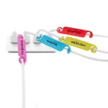 Многоразовая цветная Милая этикетка, разделенная карта, практичная линия передачи данных, линия для сбора данных, линия для сбора этикеток, карта для этикеток, десять штук, карта для этикеток