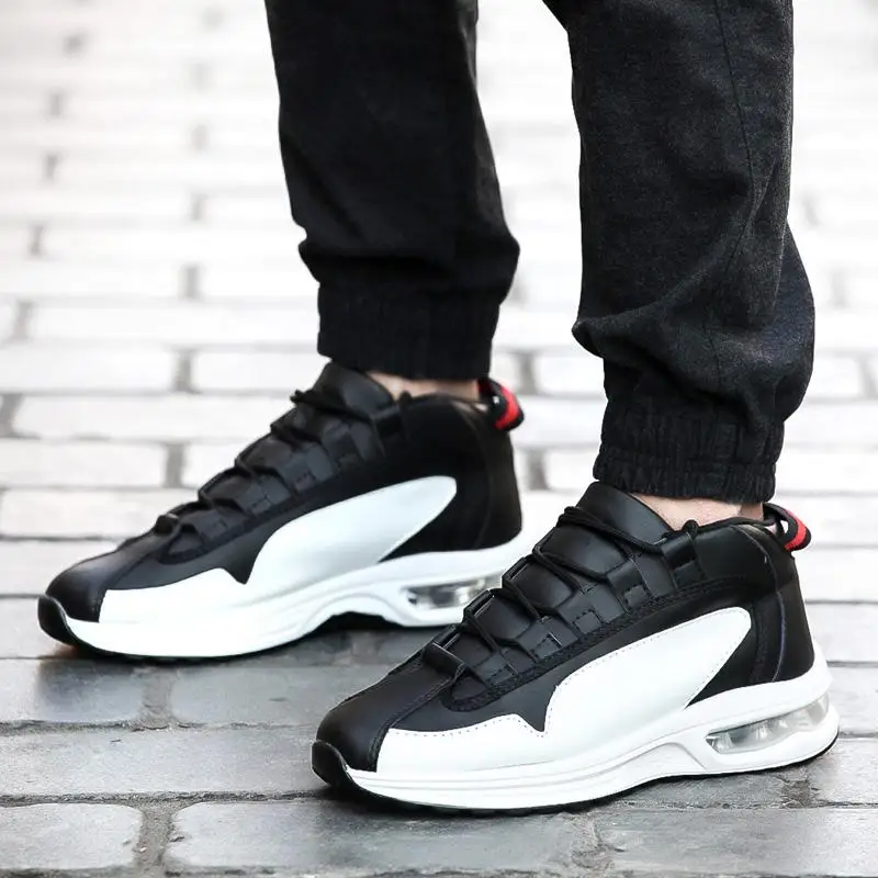 

2019 Mesh Breathable Men's Chunky Sneakers 2019 New Fashion Men Platform Trainers Comfortable Male Casual Shoes K5-44