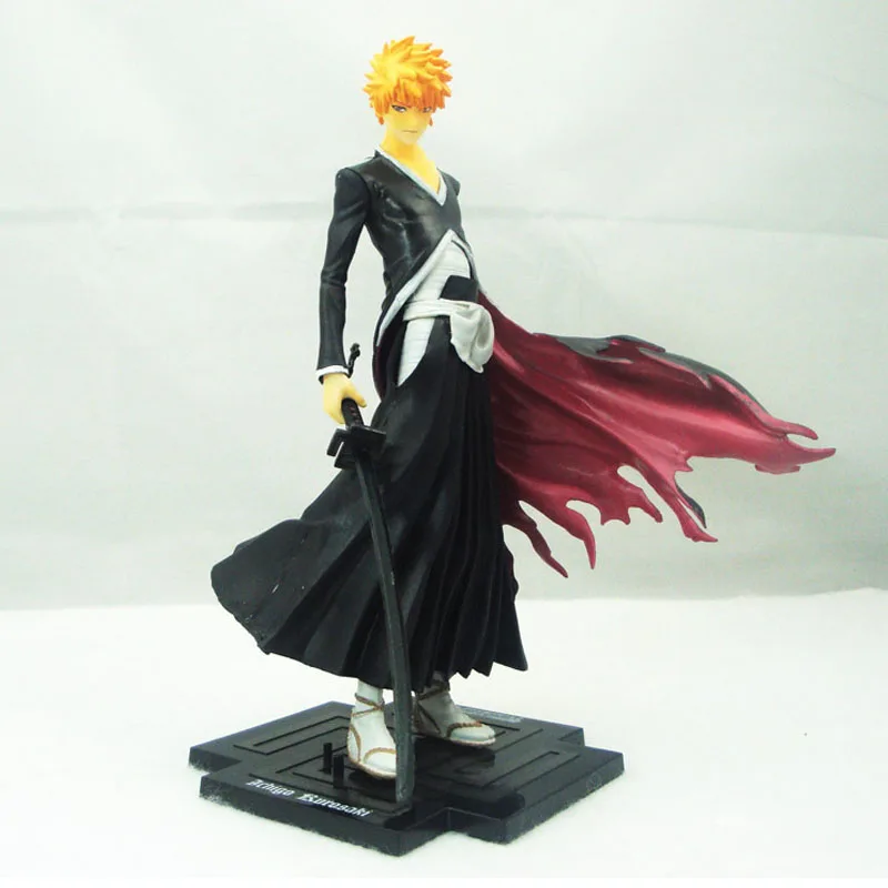 

New Arrival 20cm Anime Bleach Kurosaki Ichigo Pvc Action Figures Toy Great Gift For Kids