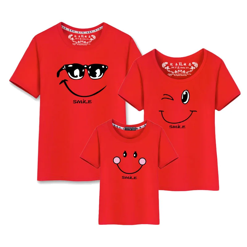 Футболка для новорожденных мальчиков Smile летняя корейская модная одежда