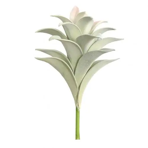 Green Pink Мини яркое искусственное суккулентное растение бонсай не выцветает поддельный лист ананаса растения на балконе домашний офис настольные Свадебные украшения - Цвет: Green Pink