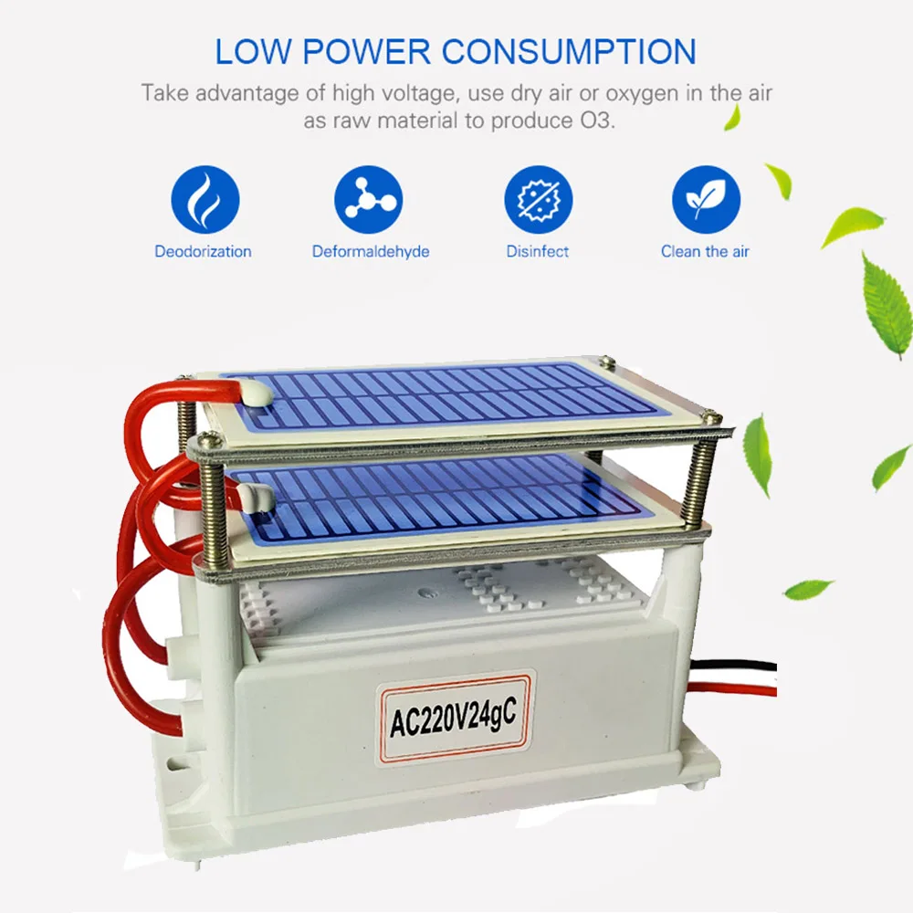 

20g Ozone Generator Long Life 220v Home Air Purifier Ozonizador Ozonator Air Cleaner Mini Ozon Generator Ozonizer Sterilization