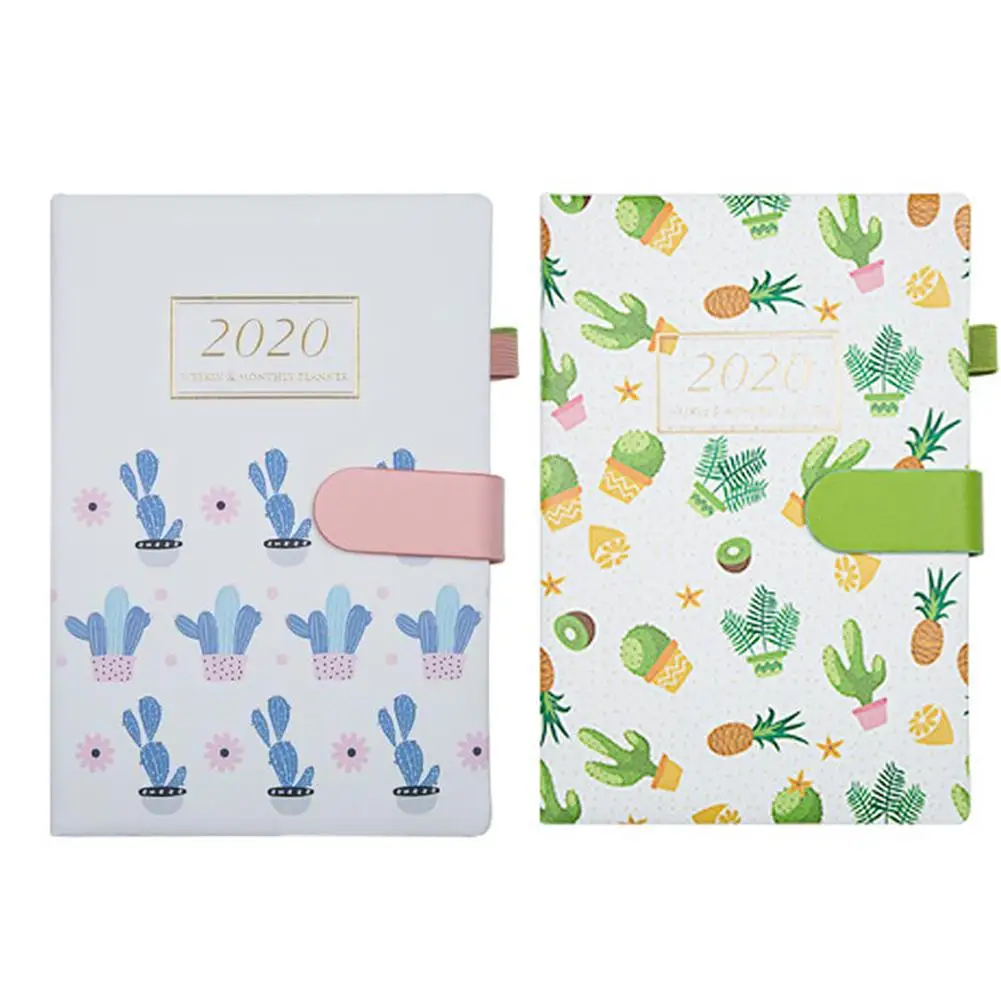 

2020 Daily Planner Agenda Daily Planner Monthly Weekly Day Planner Notebook Stationery For School Children Supplies