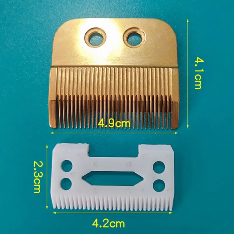 

Ceramic Cutter Metal Bottom Cutter for Andls PM-1 Hair Clipper Replace Blade