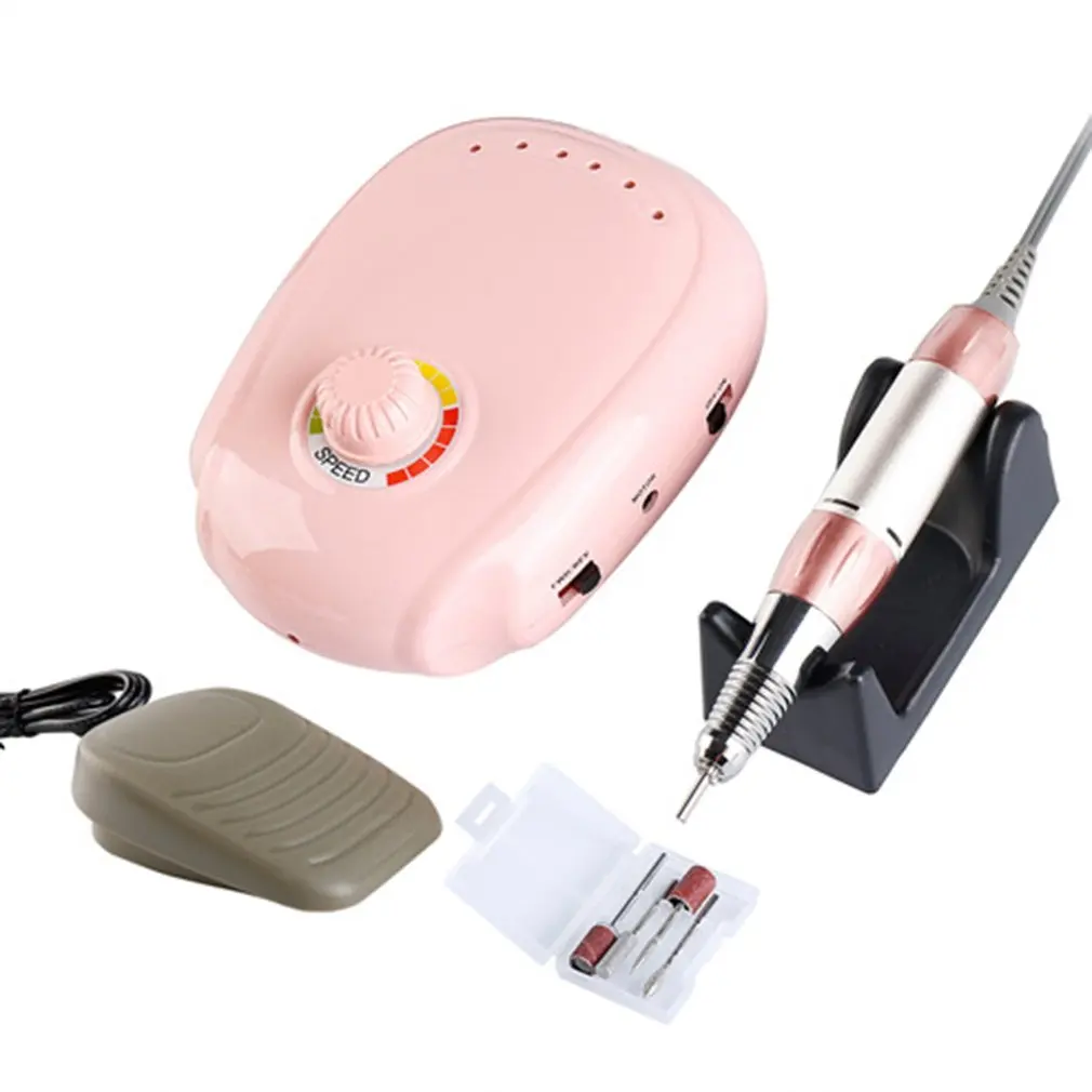 

20W 35000RPM Electric Nail Drill Machine Manicure Pedicure Tool Set Nail Bit Grinding Glazing Machine For Gel Polish