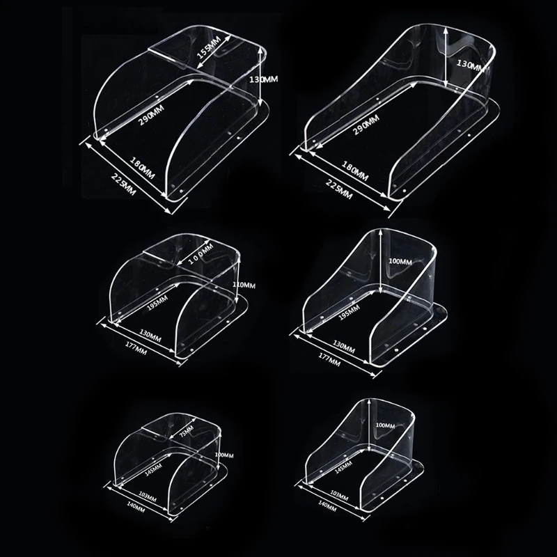 1 Pc Metal Keypad Plastic Rain Cover Video Doorbell Transparent Rainproof Waterproof Shell for RFID Access Control System