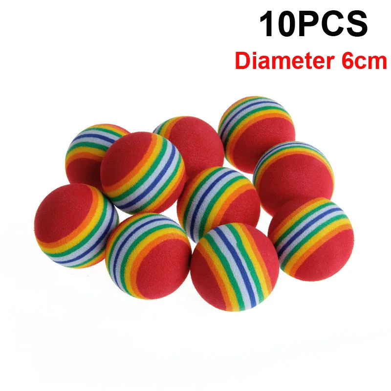 10pcs 6cm EVA ball