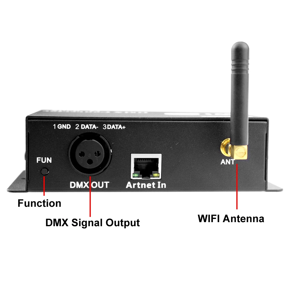 Новый контроллер DMX WiFi управляемый системой Android или IOS точки Wifi WF310 бесплатная