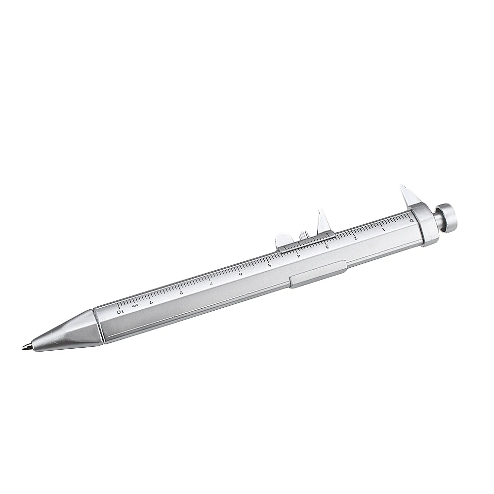 0,5 мм гелевая чернильная ручка шариковая ручка Форма Пластиковые ручки штангенциркуль линейка шариковые ручки измерительный инструмент