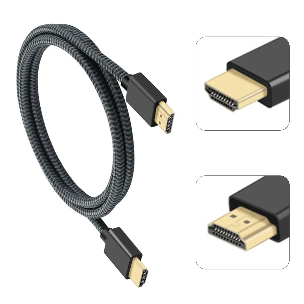 HDMI ȣȯ ̺  ̺ 4K6 60Hz ̺   HDTV й ó 1.2m 2m 3m
