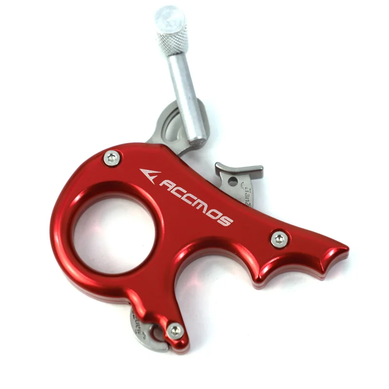 3 пальца Нержавеющая сталь выпуска помощи стрельба из лука штангенциркуль для