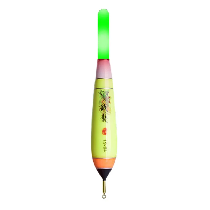 LED Electric Float Light Fishing Tackle Fishing Float Luminous Electronic Fish Buoys With Battery Nighting Fishing Accessories - Цвет: Green light 04