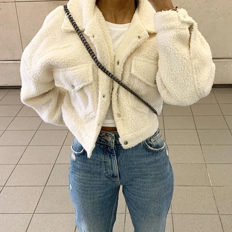 white short jacket ladies