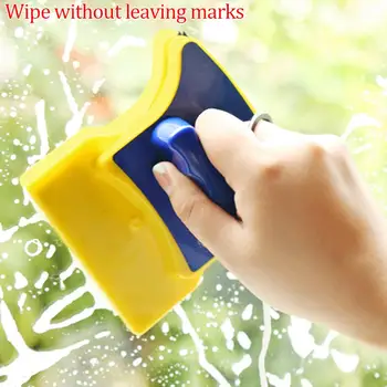 

Double Side Glass Cleaning Brush Magnetic Window Cleaner Magnets Household Wiper Cleaning Tools for Washing Window