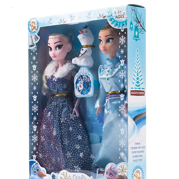 30 см ледяная Кукла Эльза Анна Boneca с красивой одеждой Снежная королева Высокое качество Замороженные игрушки принцесса Анна и Эльза для девочек подарок