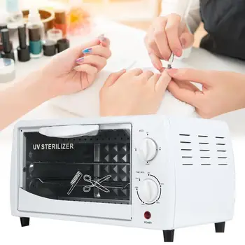 

Electric UV Sterilizer Cabinet Sterilization Stainless Steel Nail Beauty Art Equipment Safety Set Timing Disinfection Cabinet
