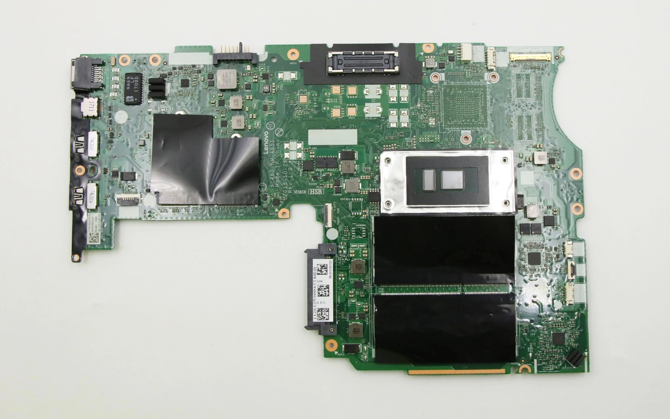 3955U для lenovo ThinkPad L460 интегрированная материнская плата для ноутбука 01AW085 BL460 NM-A651 с процессором материнская плата для ноутбука