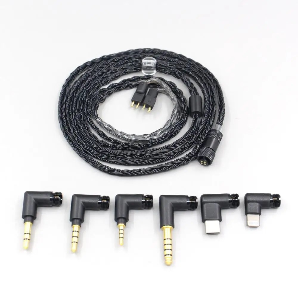 16 ядерный Черный Великолепный кабель для наушников LN006960 Все в 1 Fitear To Go! 334 частный