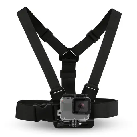 Durable Ultra Immersive Adjustable Harness Chest Strap Mount Chest Strap Mount Belt For Gopro Camera
