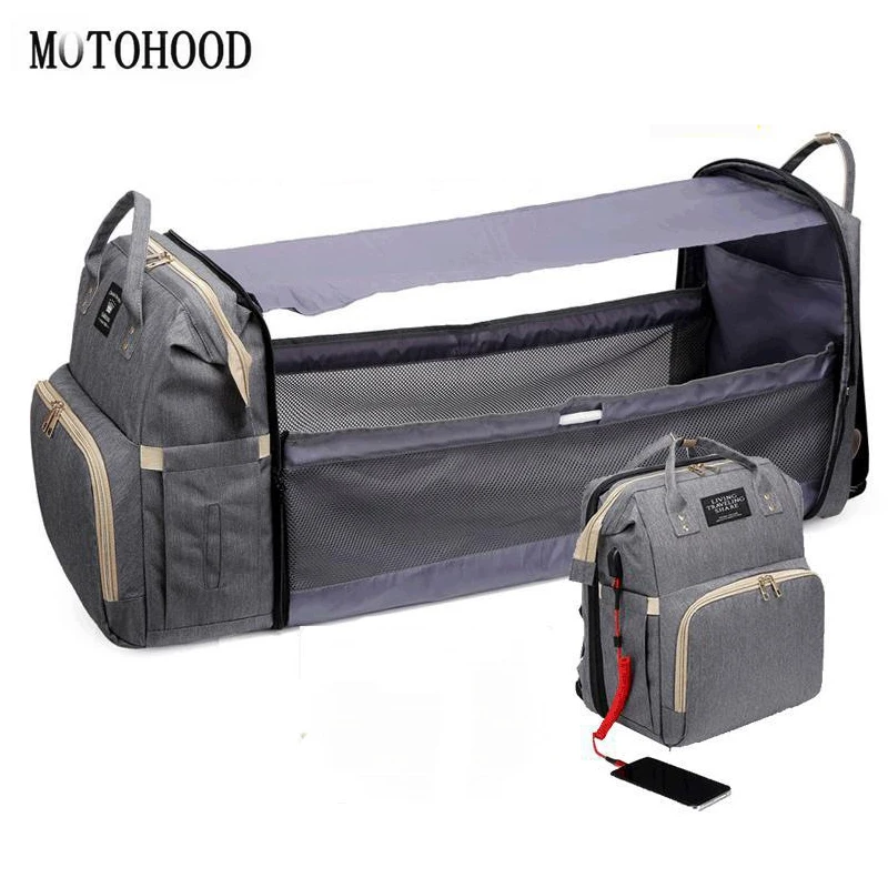 Сумка MOTOHOOD для детских подгузников многофункциональная водонепроницаемая сумка