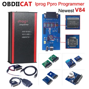 

OBDIICAT V84 Iprog+ Key Programmer Support IMMO + Odometer Correction + Airbag Reset Iprog Pro Replace Carprog/Digiprog/Tango
