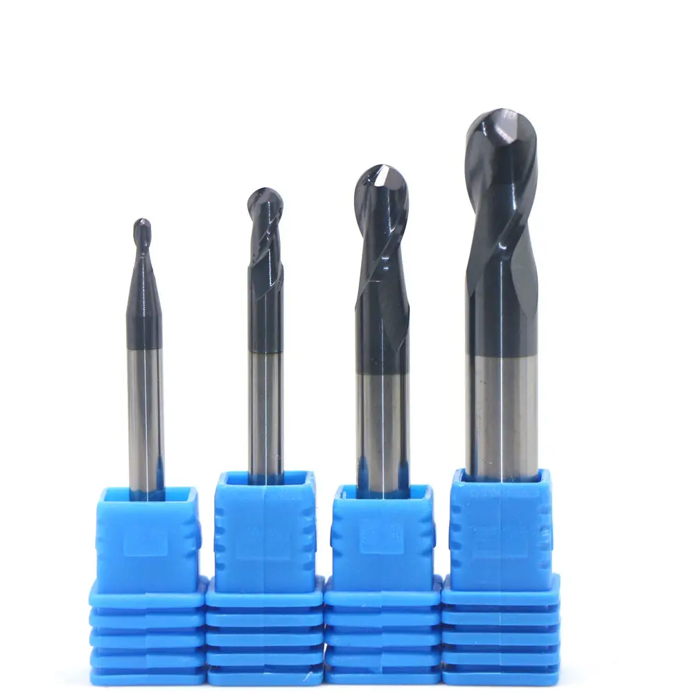 conjunto & cnc ferramenta de carboneto solide NTG-R1.0-4.0 hrc50