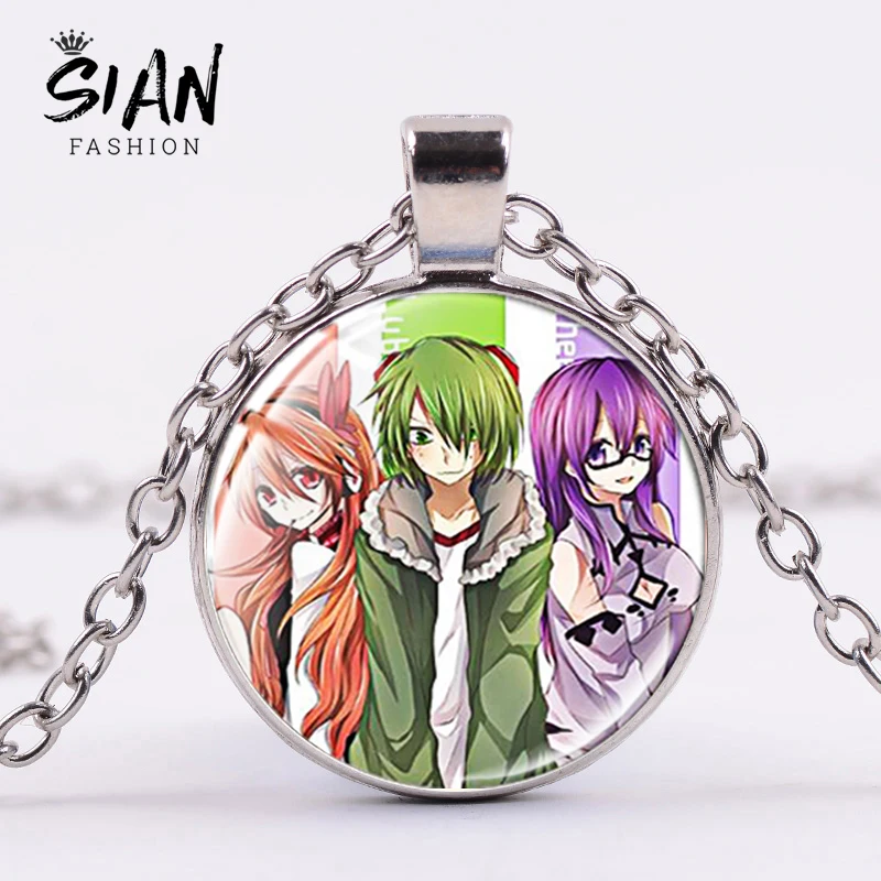 Азиатских модные аниме Рисунок плакат ожерелье анимэ Akame Ga KILL Mine Лаббок Косплей