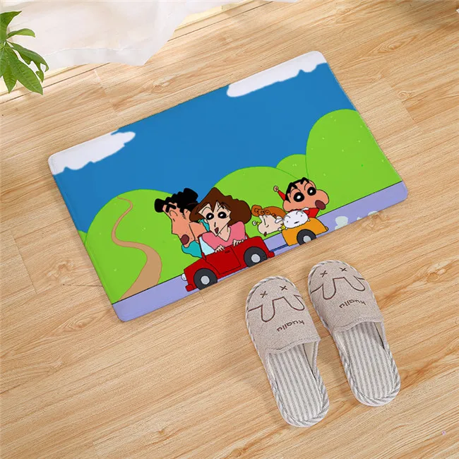 8 Мультяшный карандаш Shinchan с принтом домашний коврик стелька кухонный ковер крытый Открытый Добро пожаловать ванная комната Противоскользящие коврики 80 см - Цвет: 8