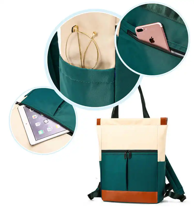 Нейлоновые водонепроницаемые Рюкзаки для ноутбука, женские большие вместительные двойные сумки на плечо, женский рюкзак, школьные сумки для книг, дорожная сумка для бляшек