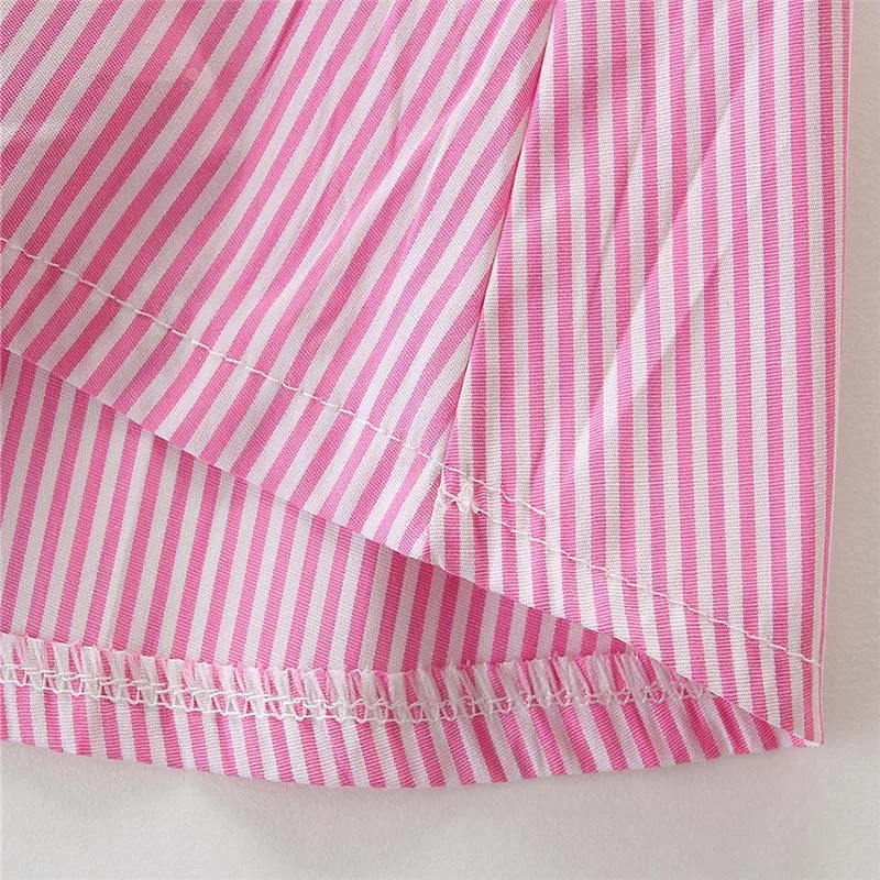 Милый Рождественский комплект для новорожденных и маленьких девочек с принтом Санты, юбка на подтяжках, комплект одежды, хлопковая одежда для маленьких девочек