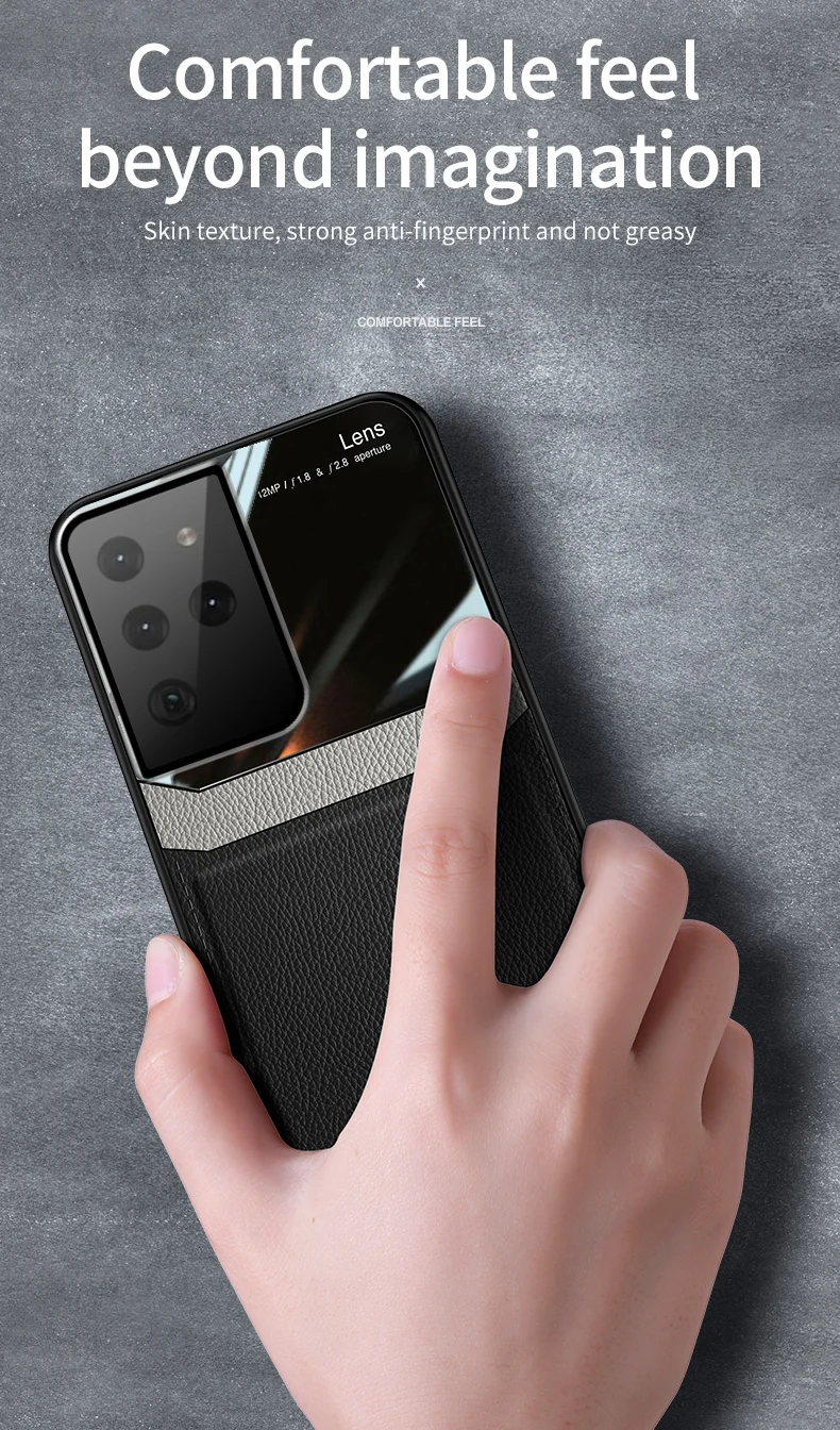 قاب لاکچری چرم و پلکسی گلس Samsung Galaxy 15 Hb6551ae300f54c4bb0fb062530ecd080C