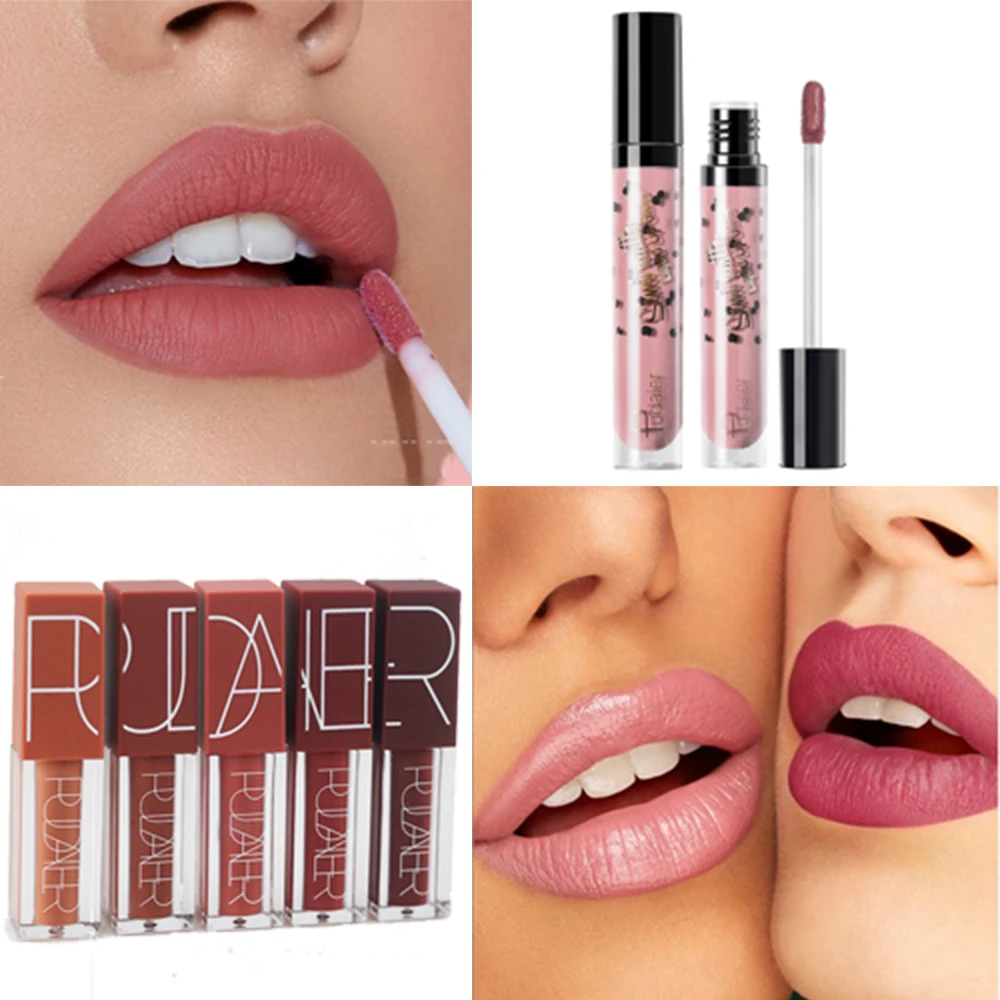 

Fashion Matte Velet Lipstick Long Lasting for Lip Makeup Liquid Lipstick Set Professional Waterproof Tint Lip Cosmetics Beauty