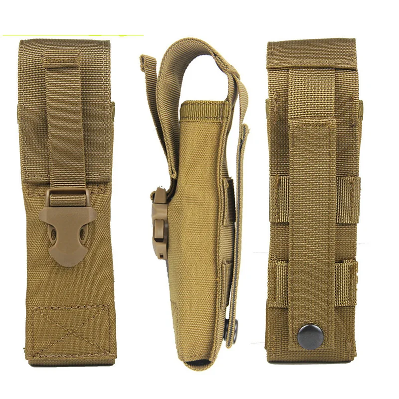 

Nylon Holster Holder Case Belt Bag Pouch For LED Flashlight Torch Outdoor Hiking