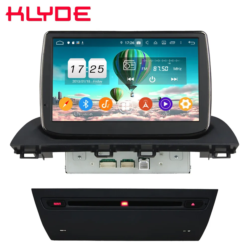Klyde " ips 4G wifi Android 9,0 Восьмиядерный 4 Гб ОЗУ 64 Гб ПЗУ DSP BT автомобильный DVD мультимедийный плеер стерео для Mazda 3 Axela