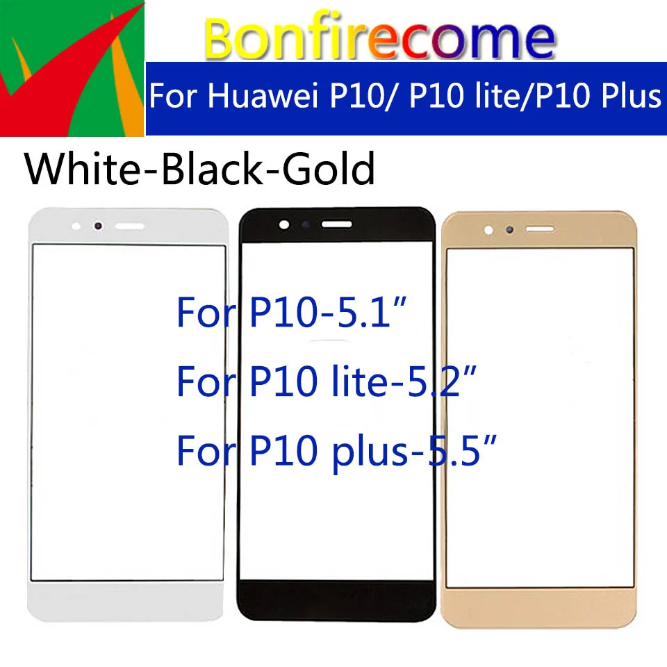 Переднее стекло для Huawei P10/ P10 lite/ plus/ Lite сменная панель сенсорного экрана ЖК