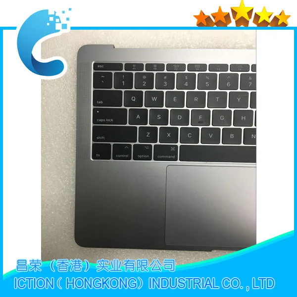 Космический серый цвет A1708 Topcase с американской клавиатурой для Macbook Pro 13," A1708 США Topcase в сборе Late Mid