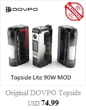 Dovpo M VV II 280 Вт Box Mod Мощность Двойной 18650 батареи и 3-светодиодный индикатор, испаритель vape Mod vs перетащите 2/ijoy shogun