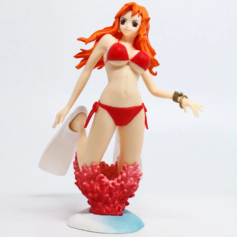 16 см японского аниме одна деталь MegaHouse Nami ПВХ фигурка игрушки сексуальная девушка купальник Nami фигурка коллекционные игрушки подарок для