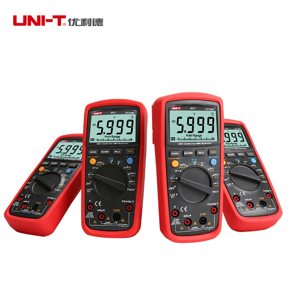 

UT139E True RMS Digital Multimeter Temperature Probe LPF pass filter LoZ LoZ (low impedance input) function/Temperature test EB