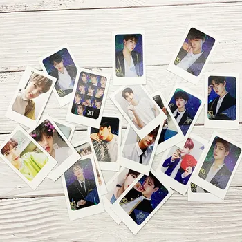 

24Pcs/Set KPOP X1 Photo Card Poster Lomo Cards Self Made Paper Photocard Fans Gift Collection
