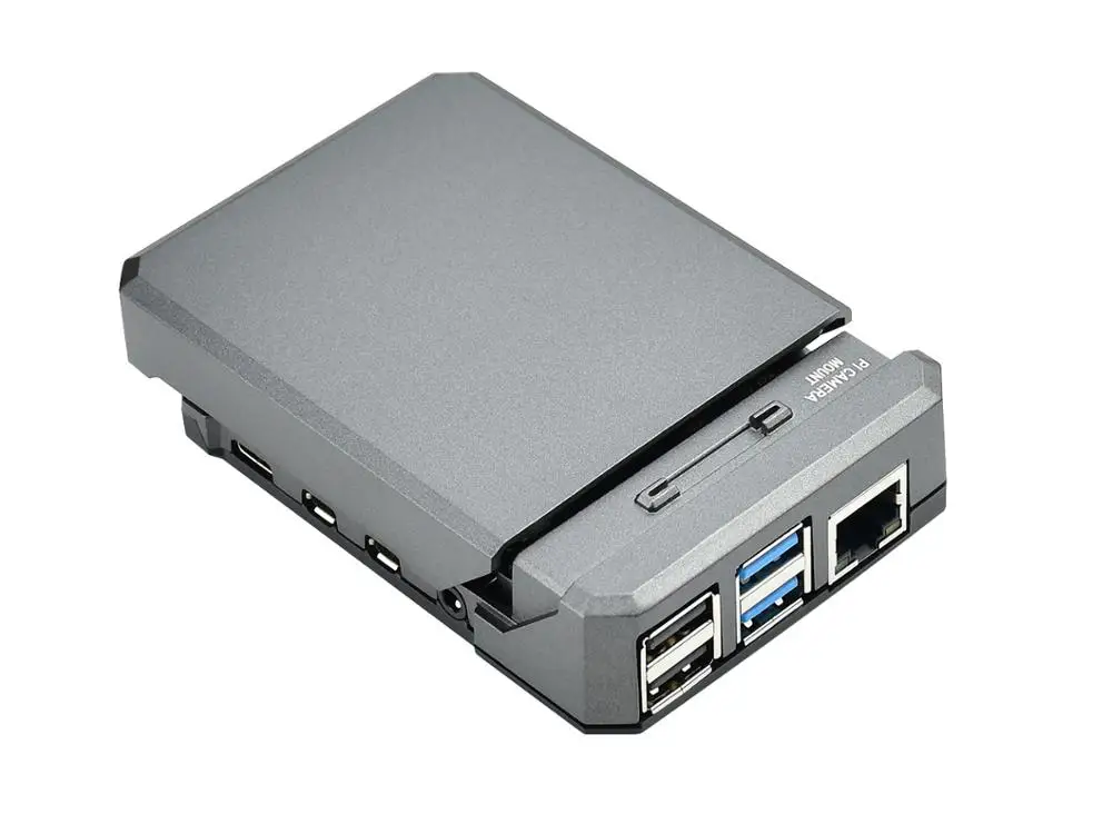 Waveshare Argon NEO: тонкий алюминиевый чехол для Raspberry Pi 4 пассивное