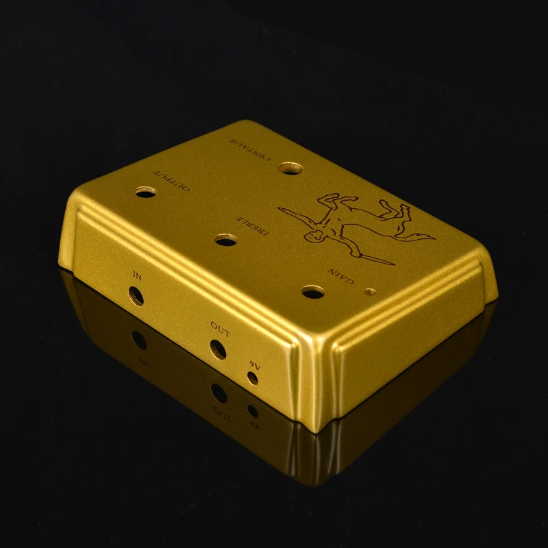 Klon Gold профессиональная гитарная алюминиевая металлическая коробка G1 в стиле