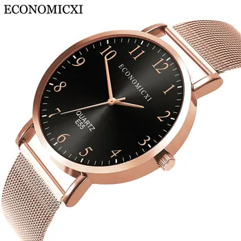 

2019 Men's Fashion Watch Men Casual Quartz Watches Reloj Hombre Simple Round Dial Male Wristwatches Dropship