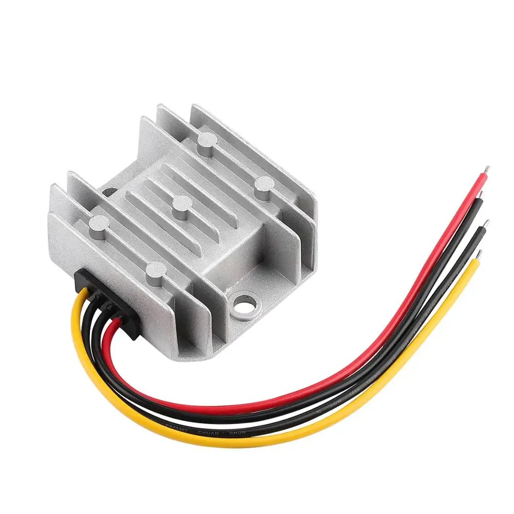 

48V to 12V 5A DC DC Converter Transformer Step Down Buck Module Voltage Reducer Waterproof Power Supply Adapter for LED Solar