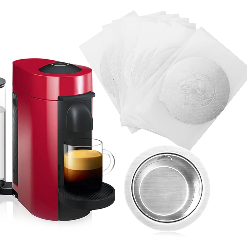 Капсулы Nespresso Vertuoline, 80 мл, миик, пенные капсулы, 230 мл, кофейная капсула, герметичная крышка, сделай сам