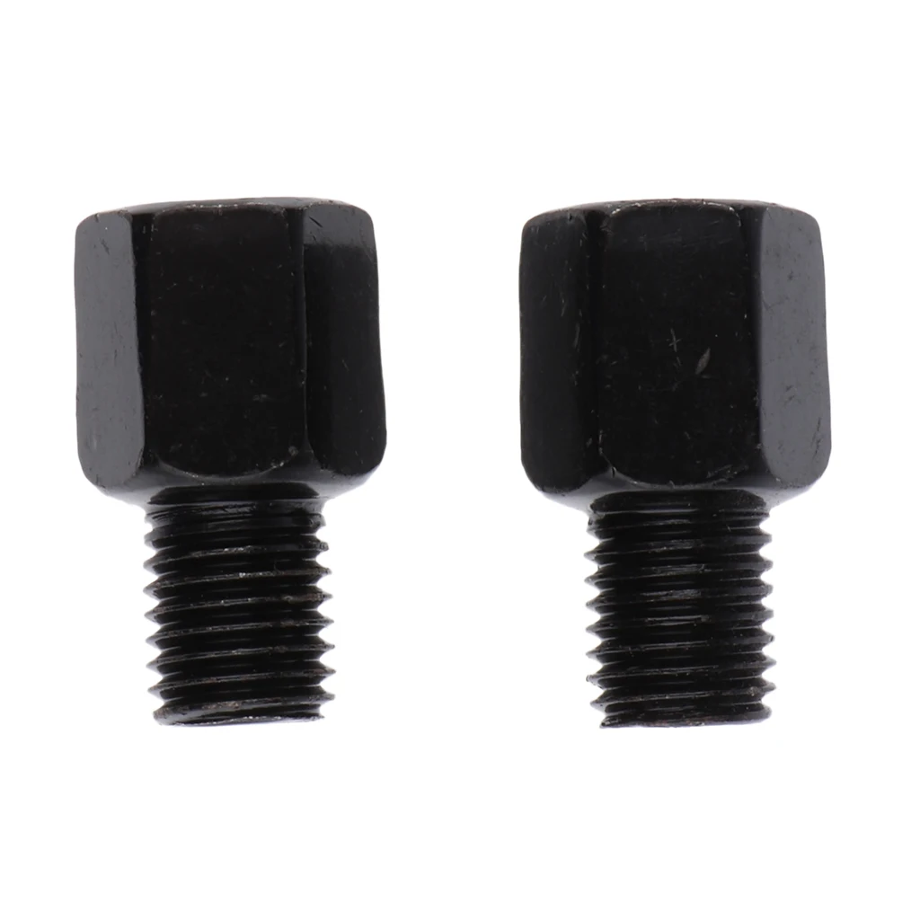 Motorcycle  Rearview Mirror Adapter Bolts - RH 8mm to 10mm Clockwise Threaded 26 x 15.5 mm